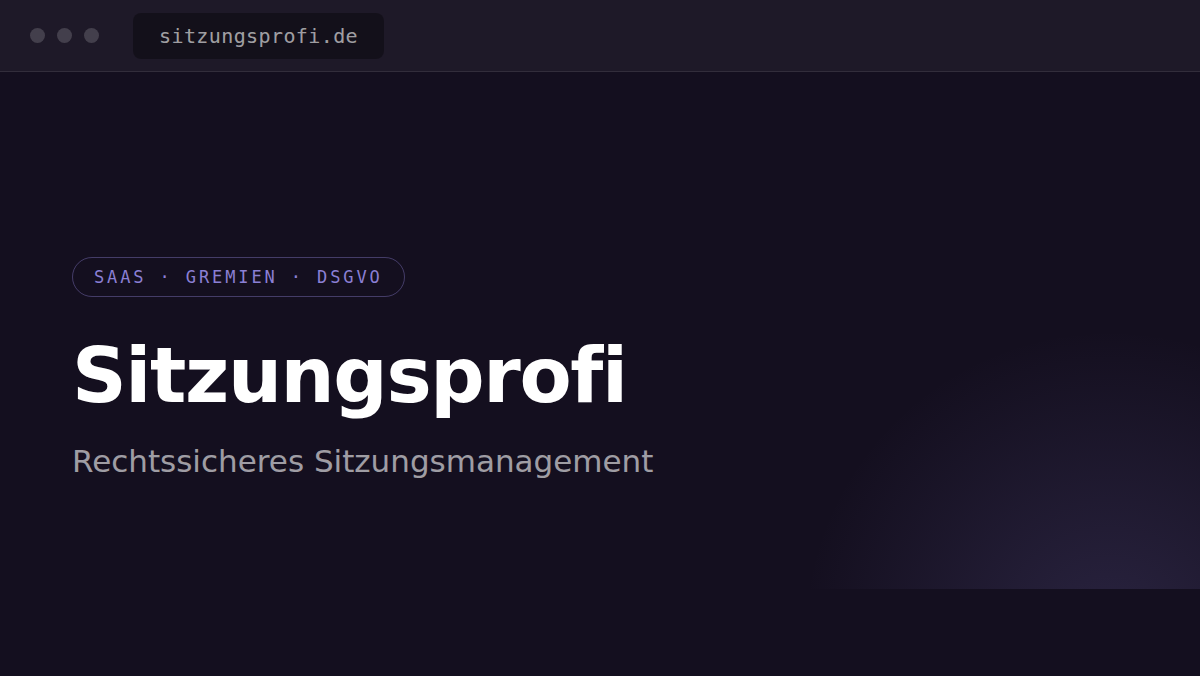 Vorschau Sitzungsprofi.de